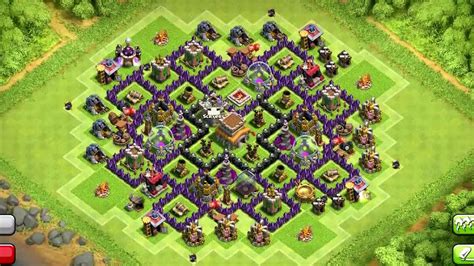 best townhall 8 layout.